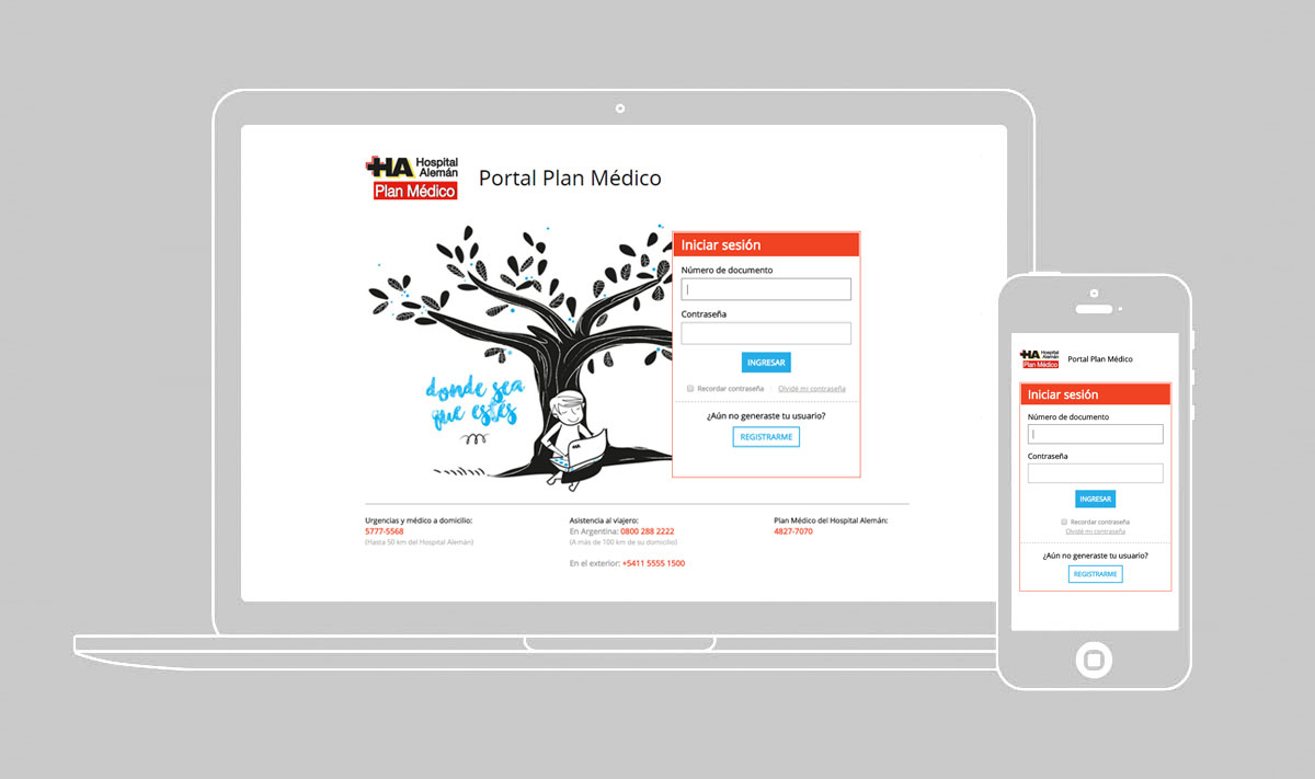 Hospital Alemán: Portal Plan Médico